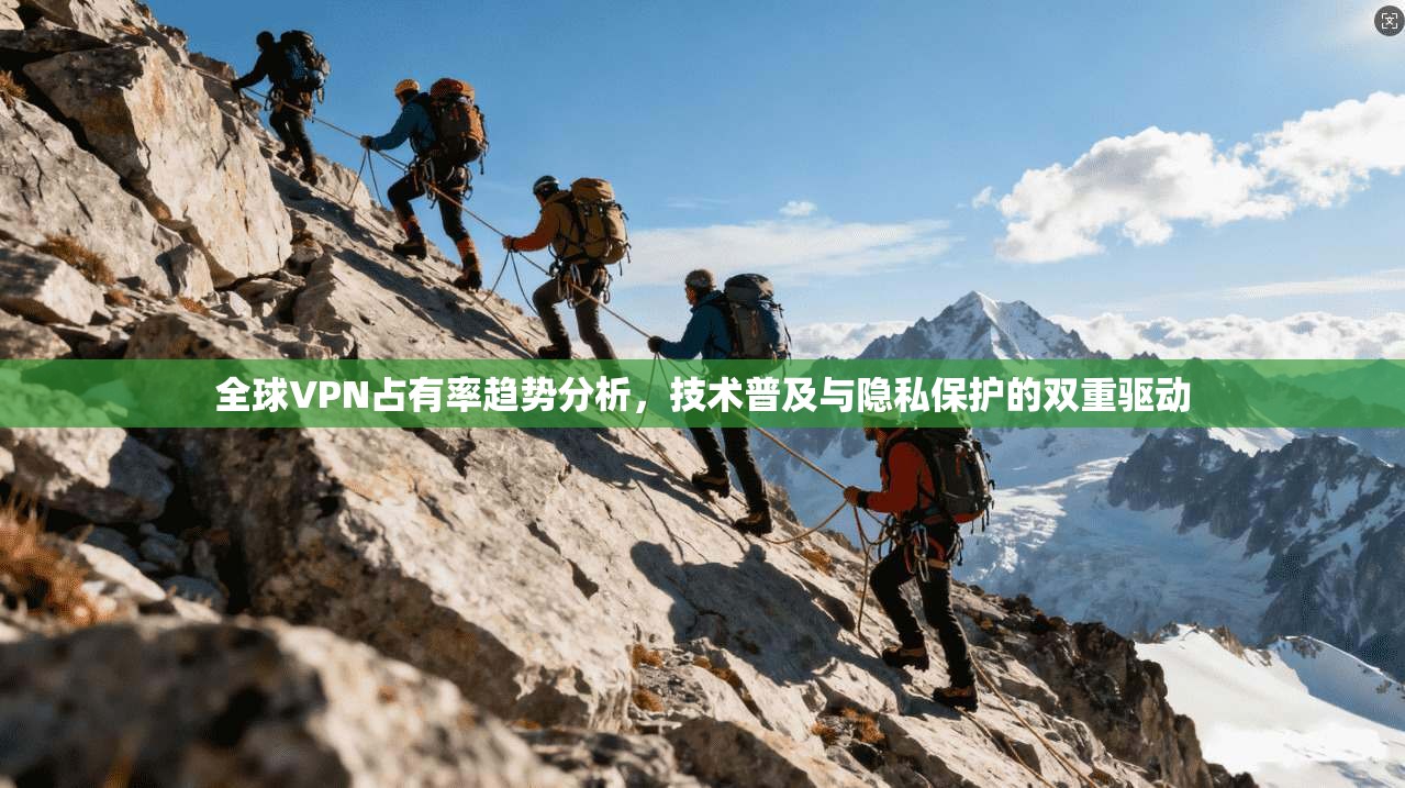 全球VPN占有率趋势分析，技术普及与隐私保护的双重驱动