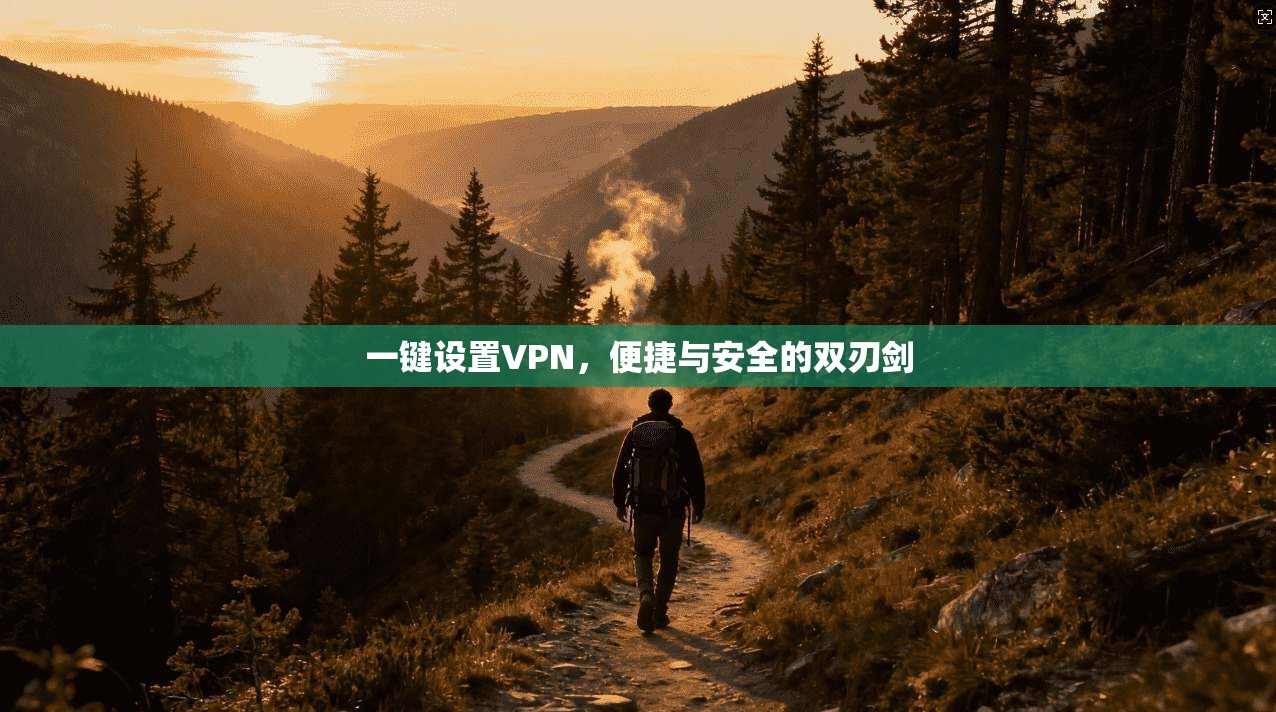 一键设置VPN,便捷与安全的双刃剑