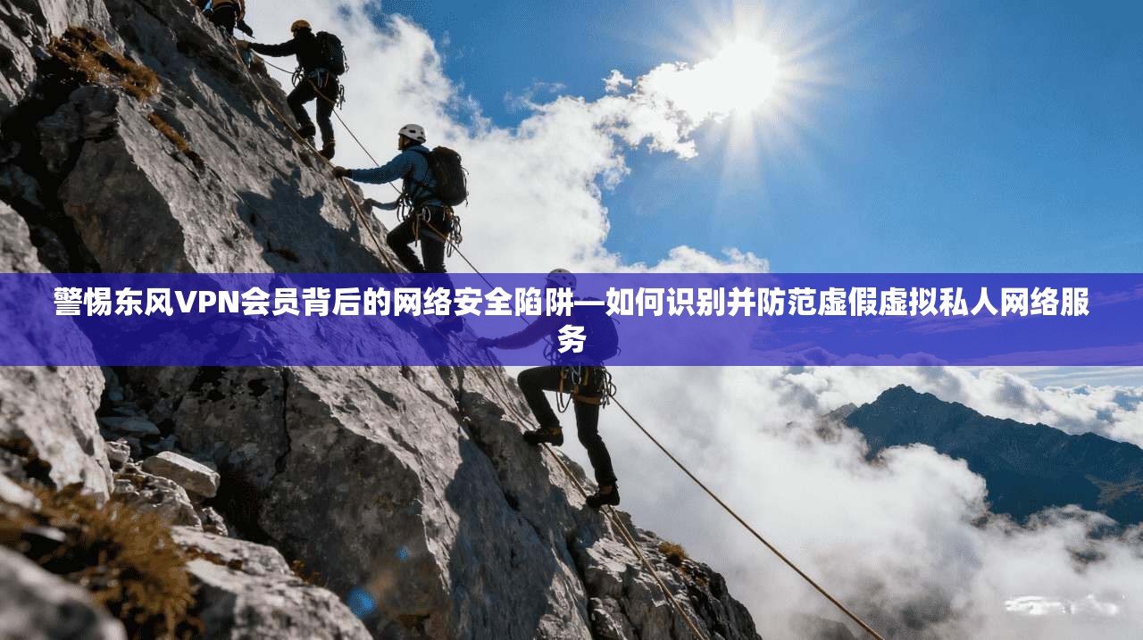 警惕东风VPN会员背后的网络安全陷阱—如何识别并防范虚假虚拟私人网络服务