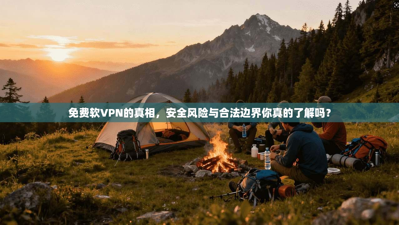 免费软VPN的真相，安全风险与合法边界你真的了解吗？