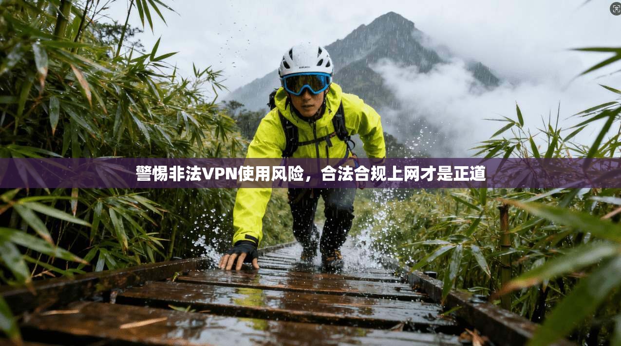 警惕非法VPN使用风险，合法合规上网才是正道
