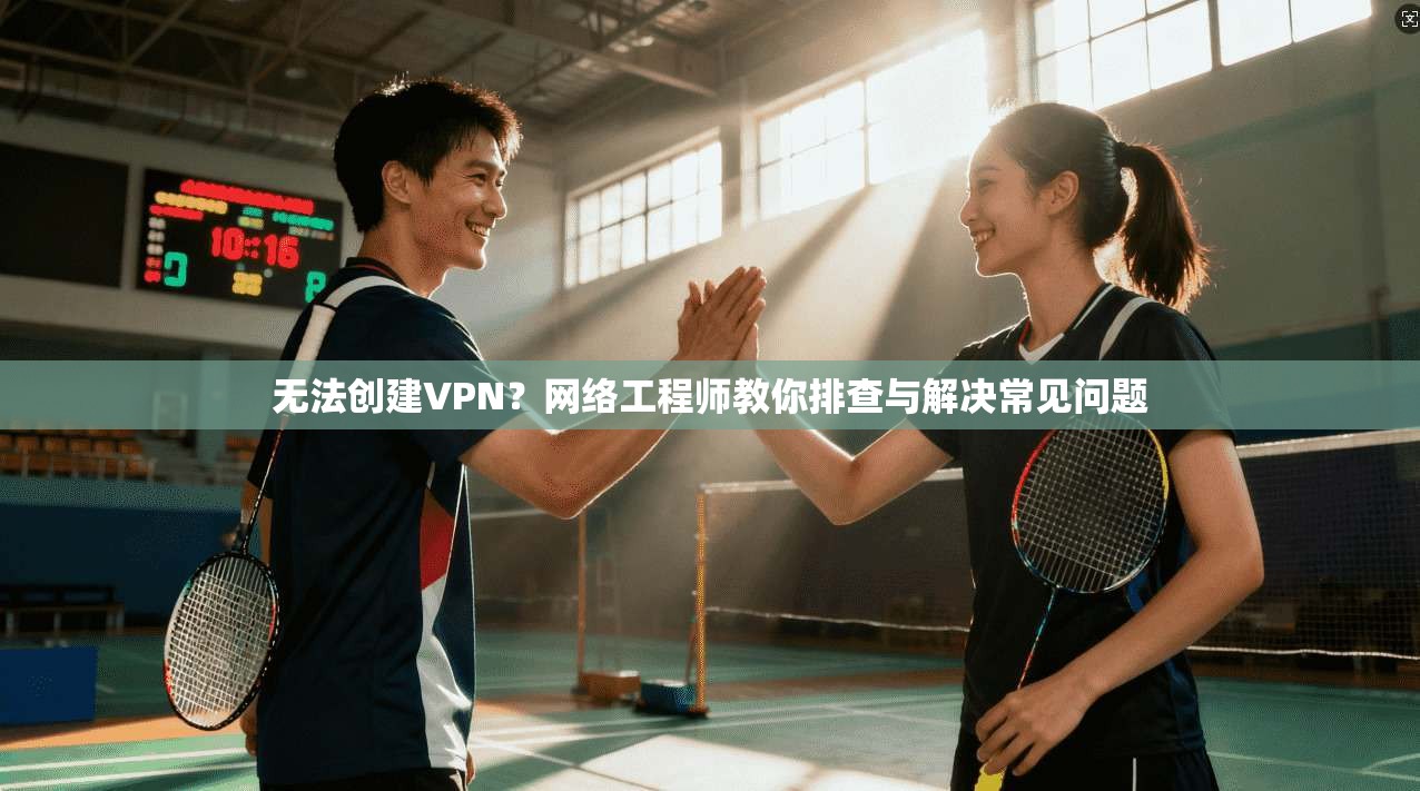 无法创建VPN？网络工程师教你排查与解决常见问题