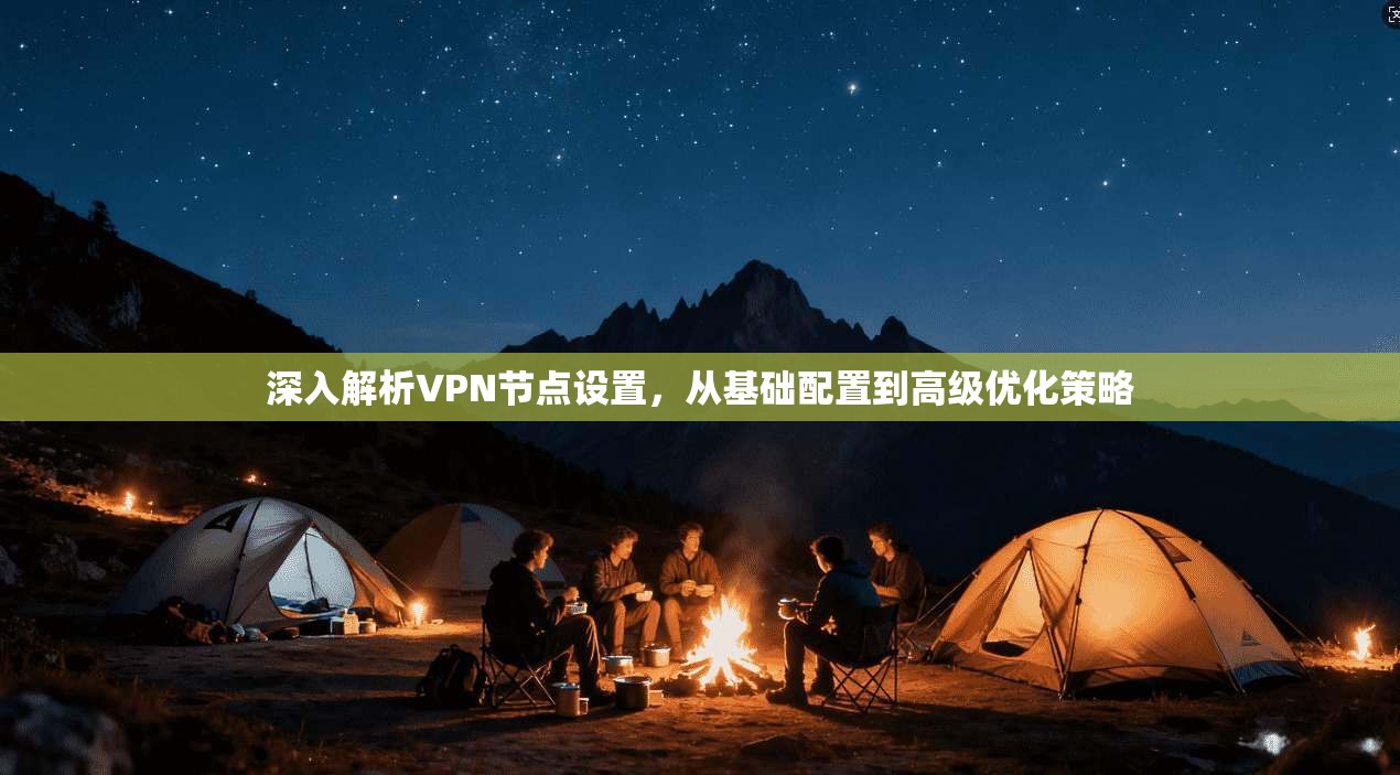 深入解析VPN节点设置，从基础配置到高级优化策略