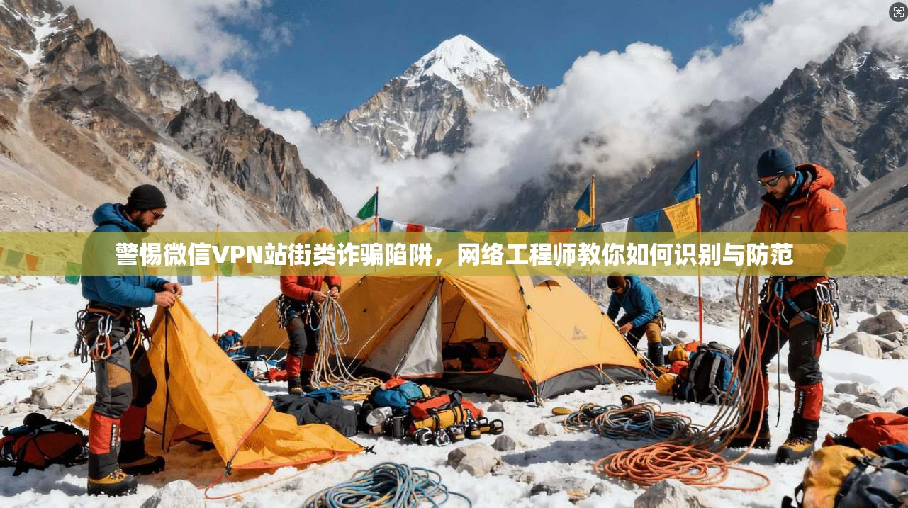 警惕微信VPN站街类诈骗陷阱，网络工程师教你如何识别与防范