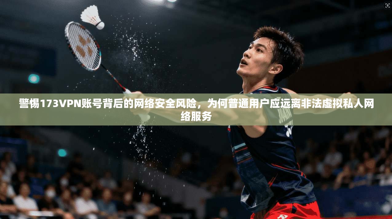 警惕173VPN账号背后的网络安全风险，为何普通用户应远离非法虚拟私人网络服务