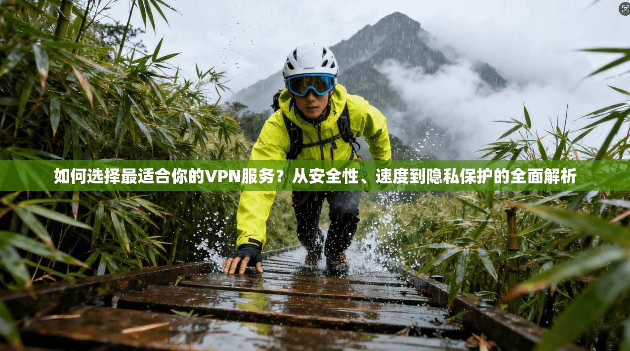如何选择最适合你的VPN服务？从安全性、速度到隐私保护的全面解析