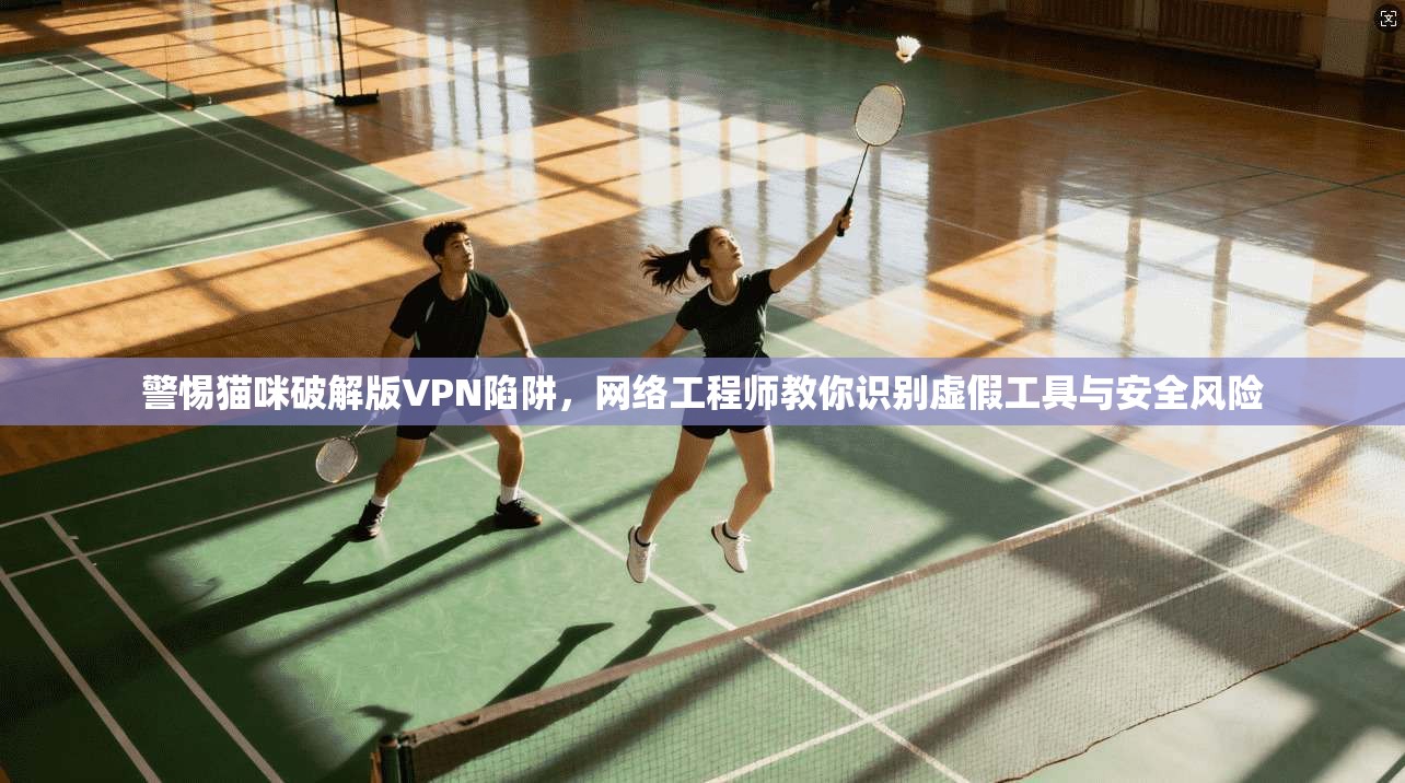 警惕猫咪破解版VPN陷阱，网络工程师教你识别虚假工具与安全风险