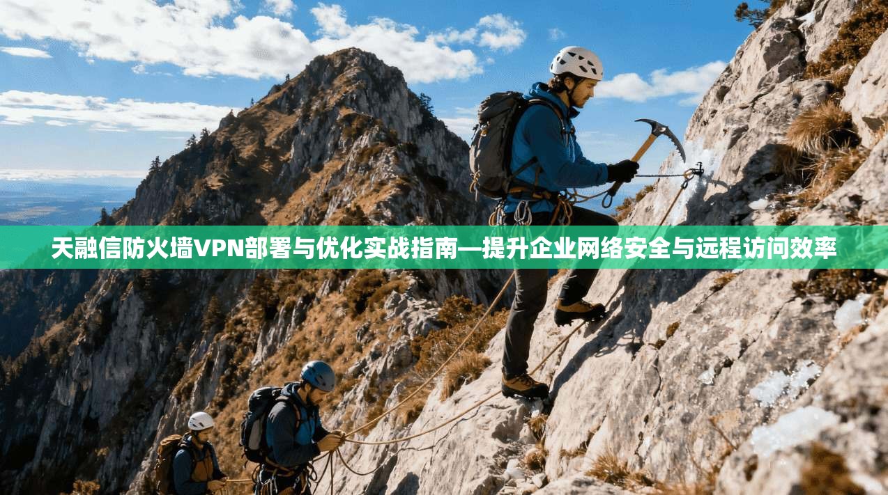 天融信防火墙VPN部署与优化实战指南—提升企业网络安全与远程访问效率