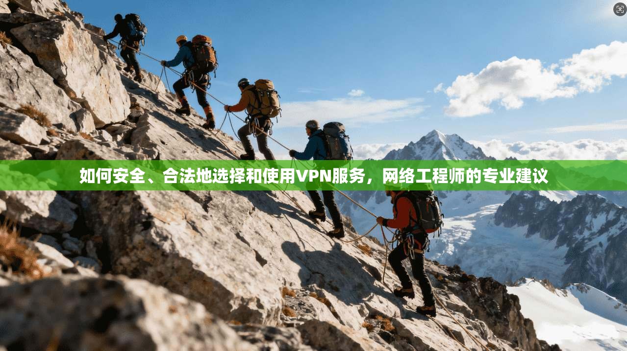 如何安全、合法地选择和使用VPN服务，网络工程师的专业建议