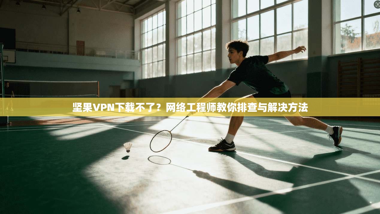 坚果VPN下载不了？网络工程师教你排查与解决方法