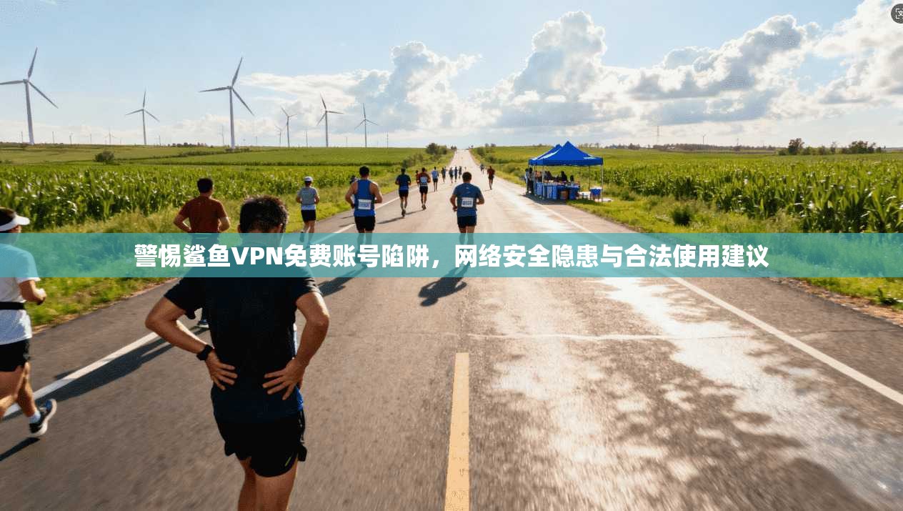 警惕鲨鱼VPN免费账号陷阱，网络安全隐患与合法使用建议