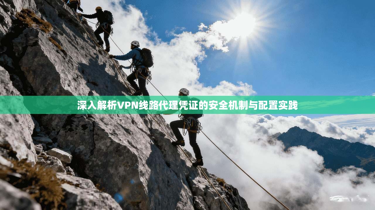 深入解析VPN线路代理凭证的安全机制与配置实践