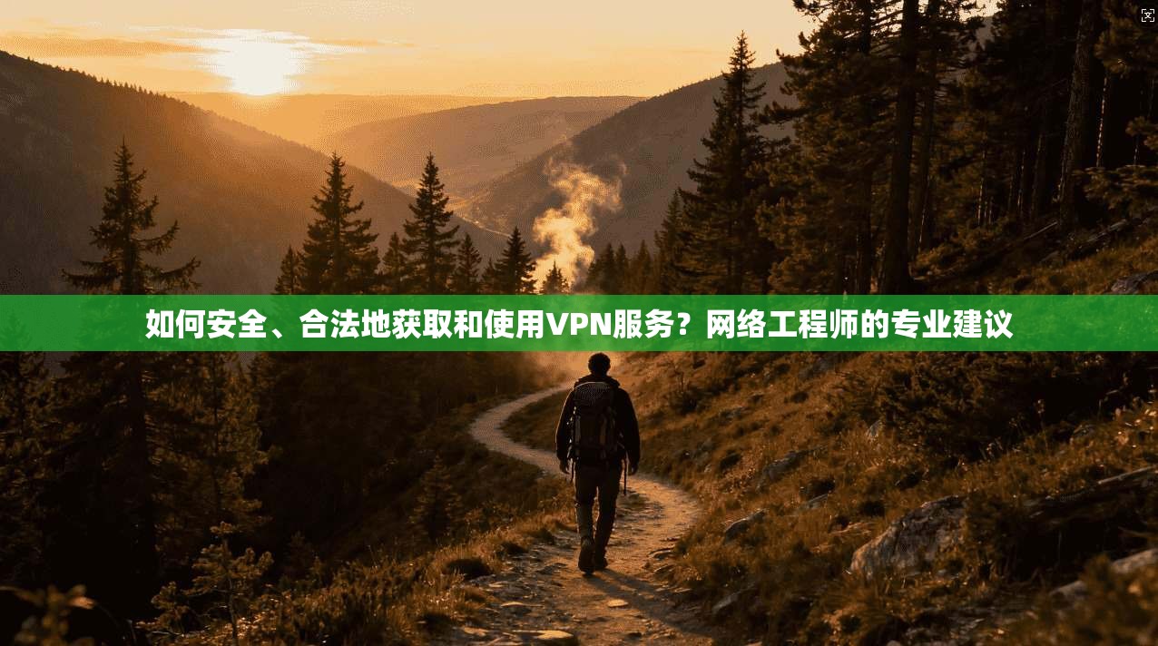 如何安全、合法地获取和使用VPN服务？网络工程师的专业建议