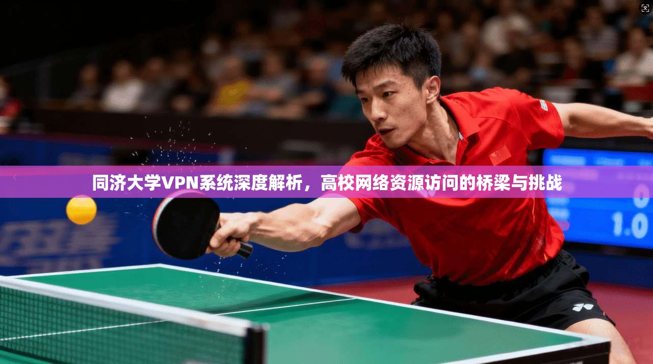 同济大学VPN系统深度解析，高校网络资源访问的桥梁与挑战