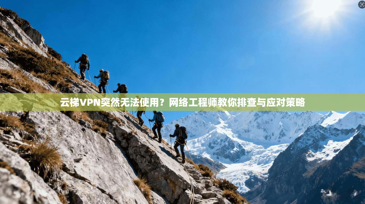 云梯VPN突然无法使用？网络工程师教你排查与应对策略