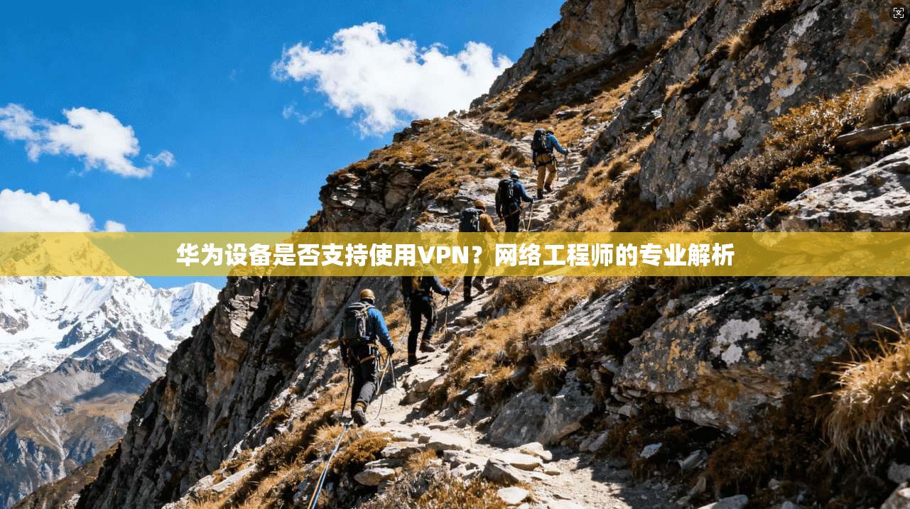 华为设备是否支持使用VPN？网络工程师的专业解析