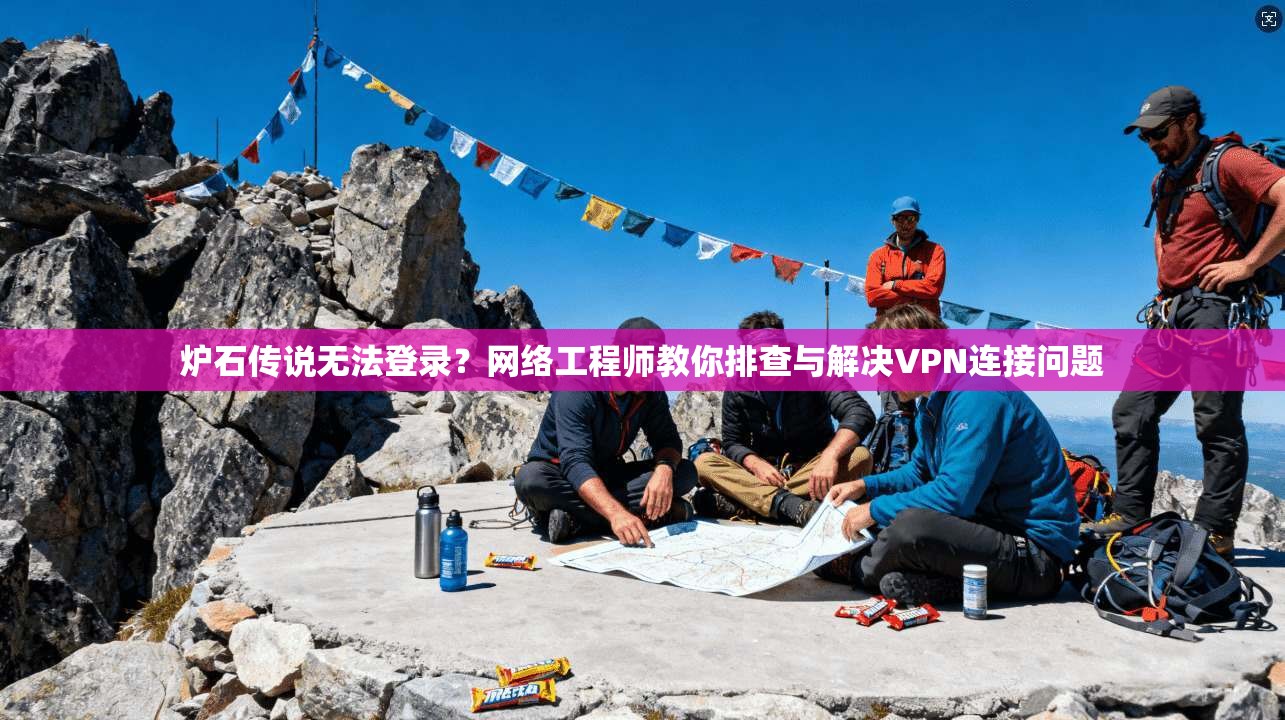 炉石传说无法登录？网络工程师教你排查与解决VPN连接问题