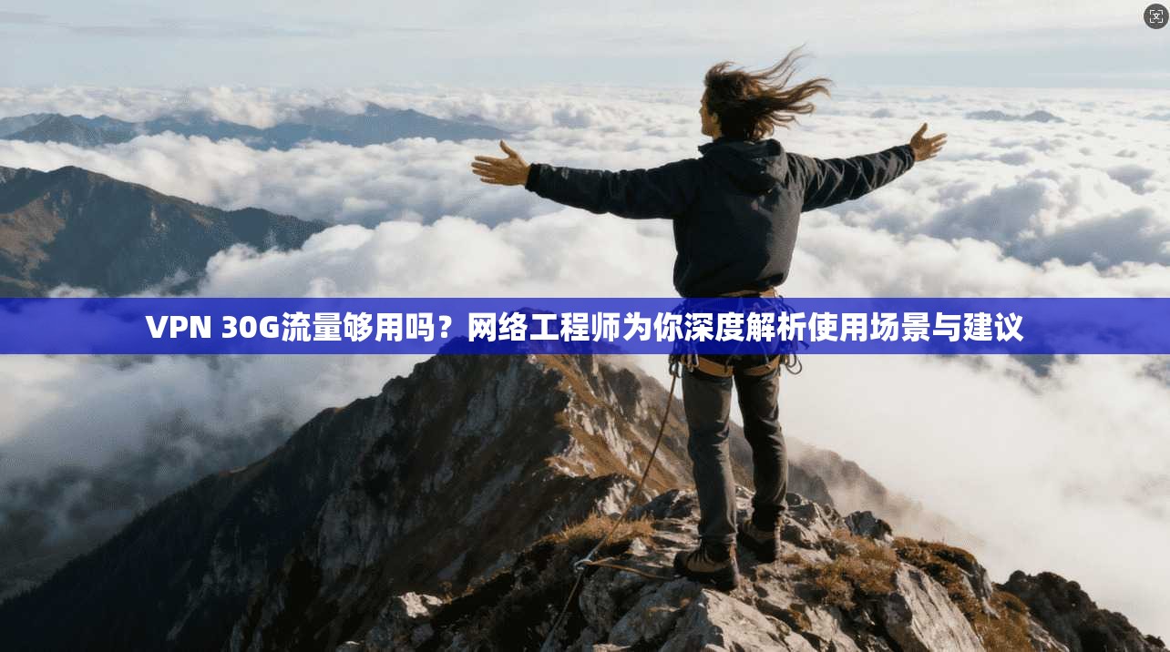 VPN 30G流量够用吗？网络工程师为你深度解析使用场景与建议