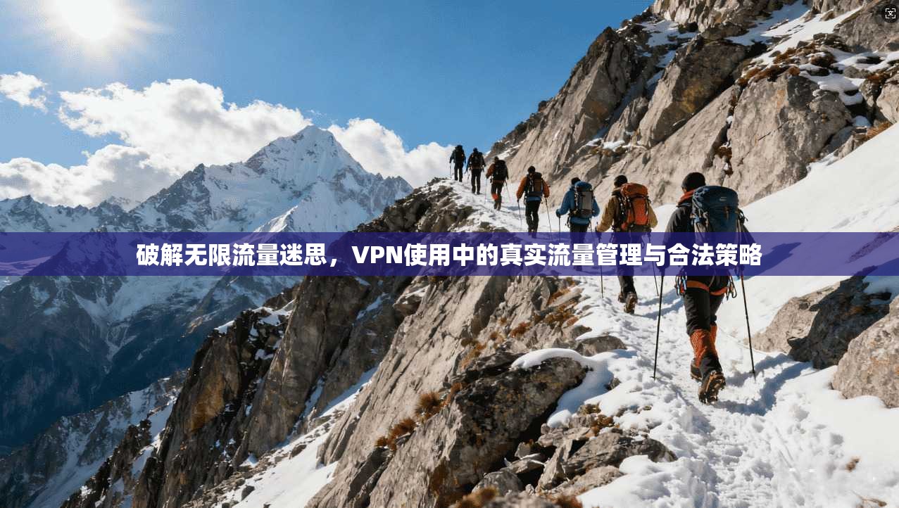 破解无限流量迷思，VPN使用中的真实流量管理与合法策略