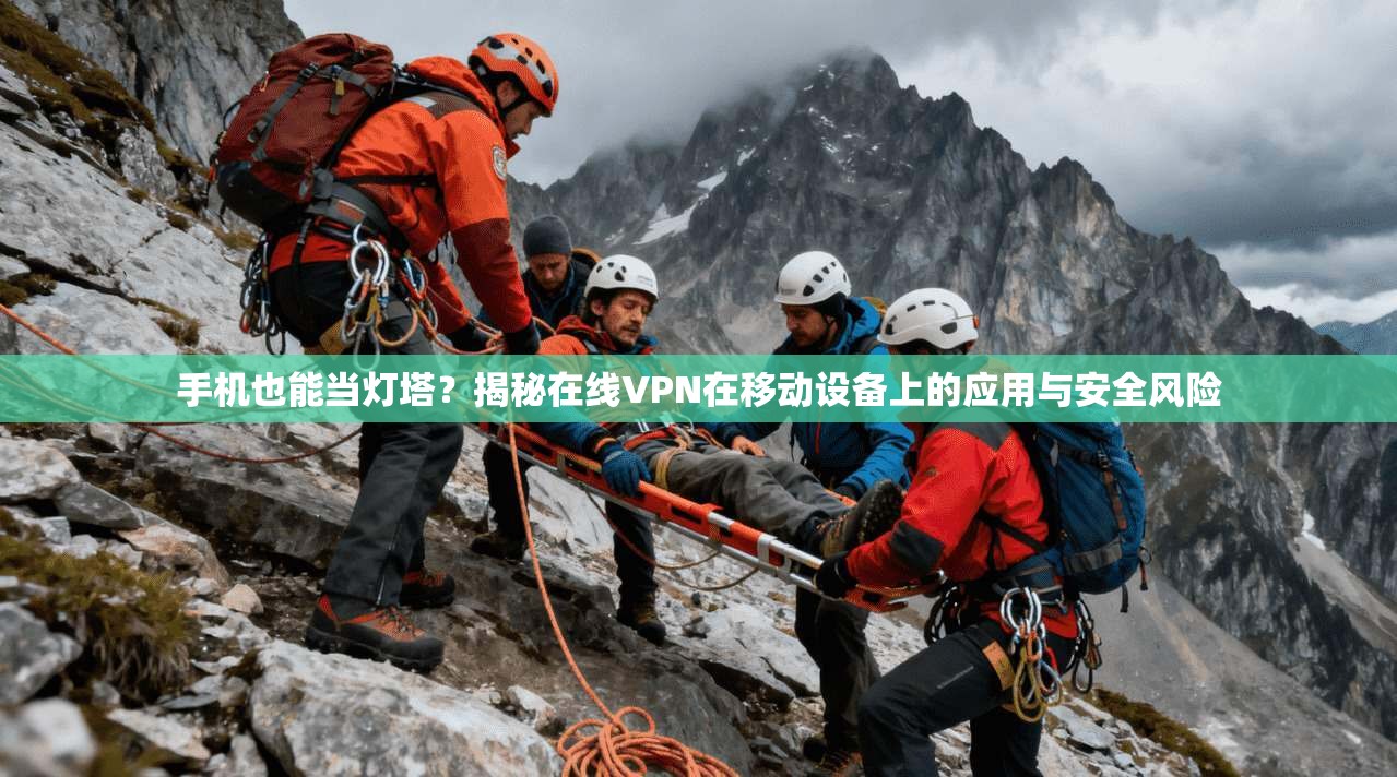 手机也能当灯塔？揭秘在线VPN在移动设备上的应用与安全风险