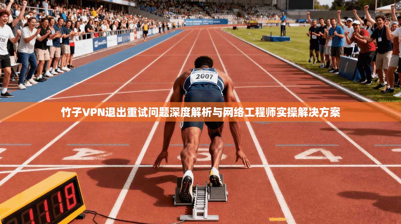竹子VPN退出重试问题深度解析与网络工程师实操解决方案