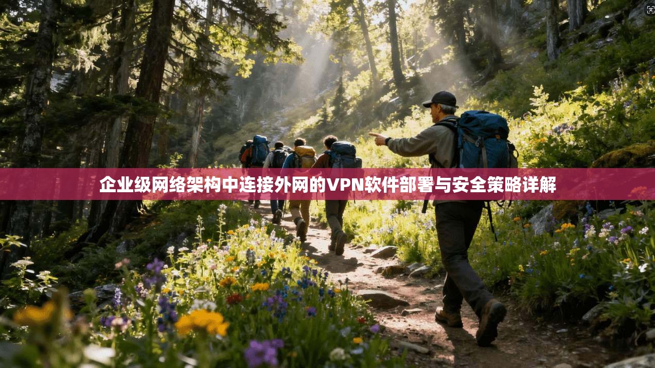 企业级网络架构中连接外网的VPN软件部署与安全策略详解