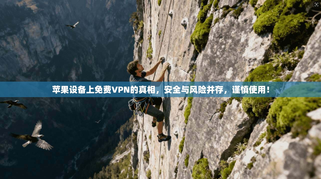 苹果设备上免费VPN的真相，安全与风险并存，谨慎使用！
