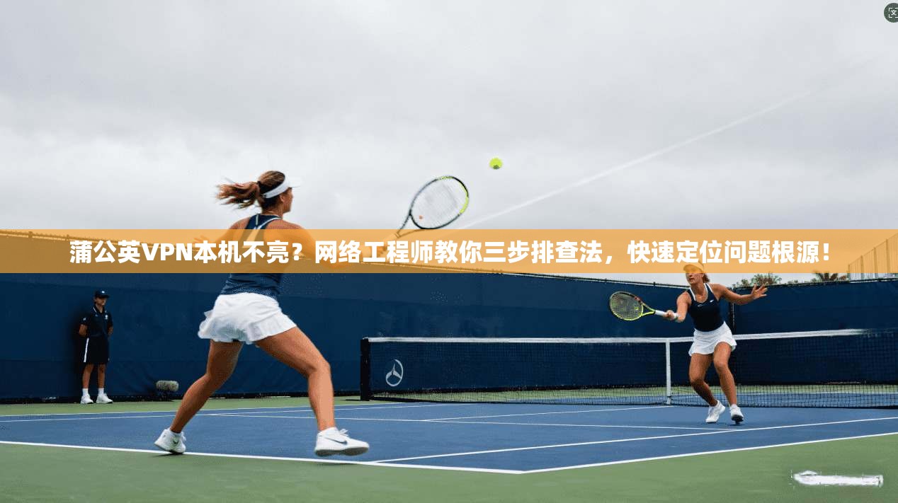 蒲公英VPN本机不亮？网络工程师教你三步排查法，快速定位问题根源！