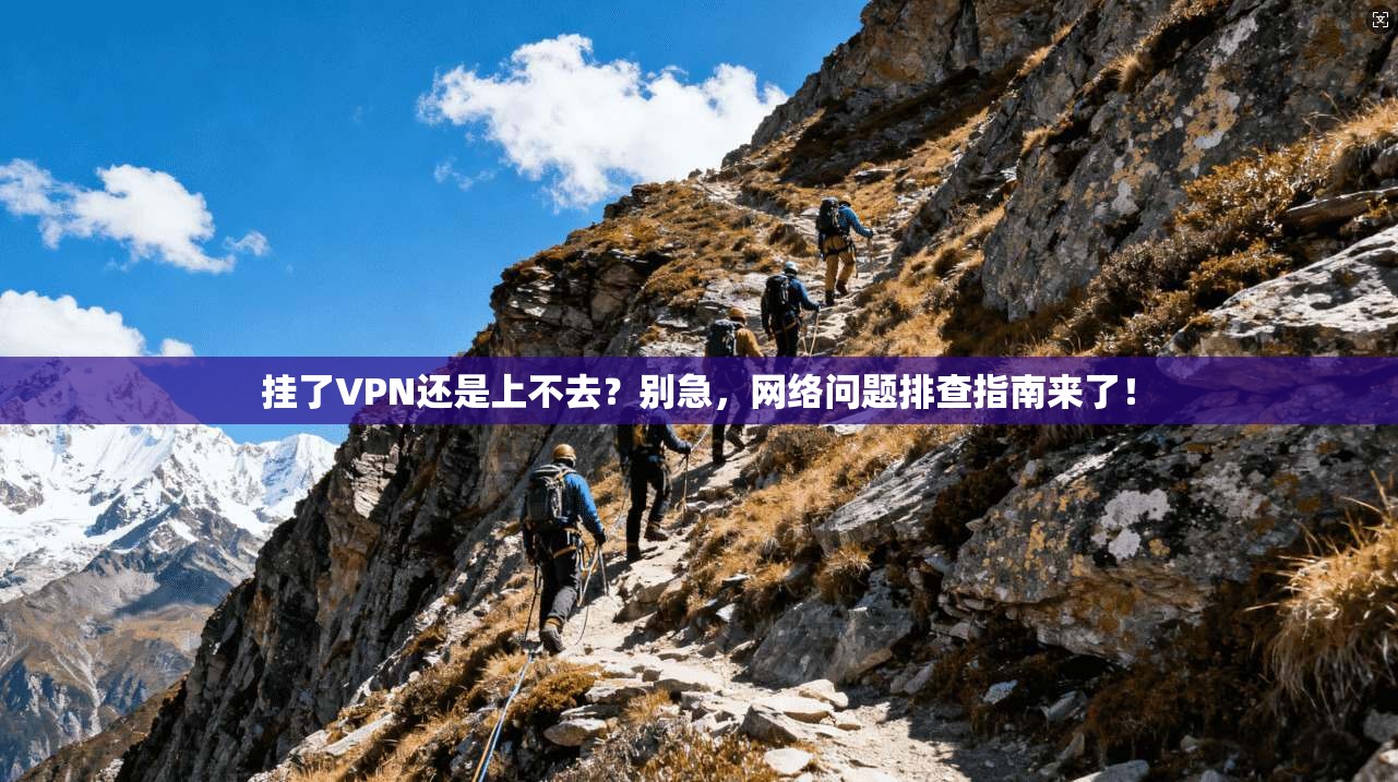 挂了VPN还是上不去?别急,网络问题排查指南来了! 挂了VPN还是上不去?别急,网络问题排查指南来了!
