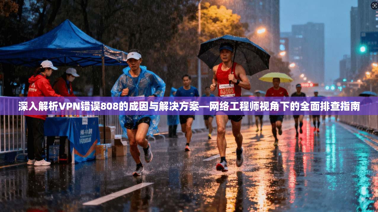深入解析VPN错误808的成因与解决方案—网络工程师视角下的全面排查指南
