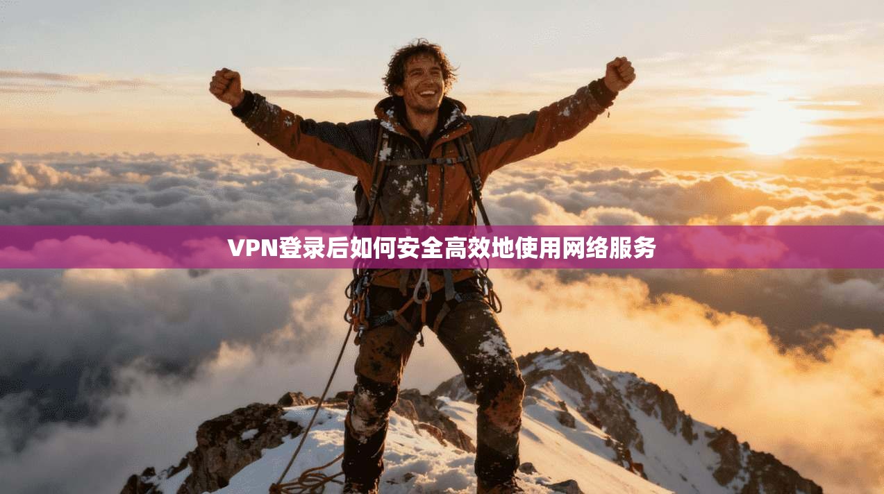 VPN登录后如何安全高效地使用网络服务