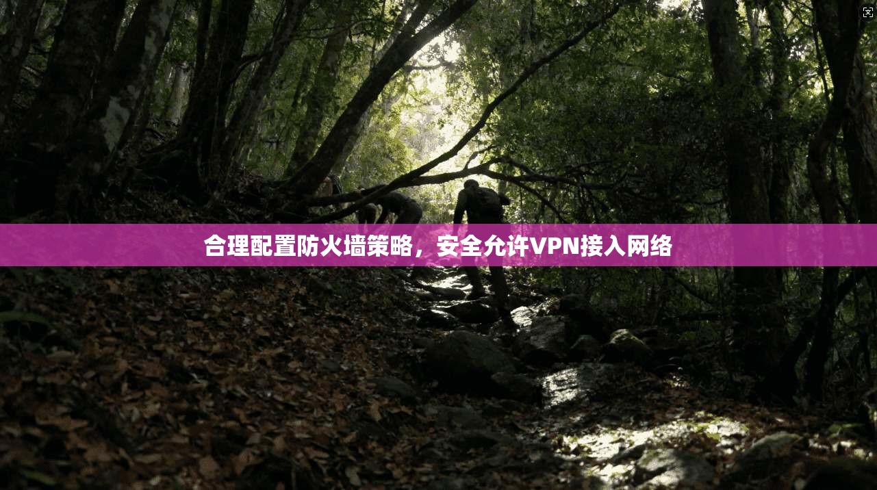 合理配置防火墙策略，安全允许VPN接入网络