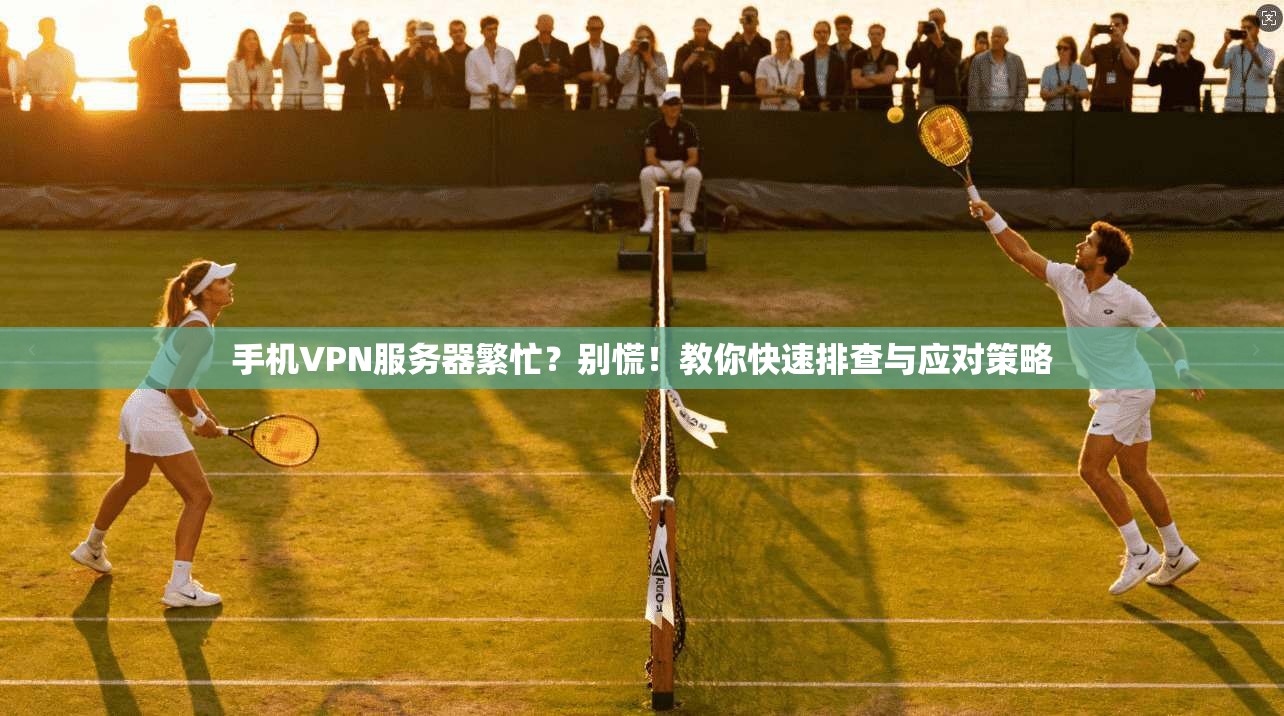 手机VPN服务器繁忙？别慌！教你快速排查与应对策略
