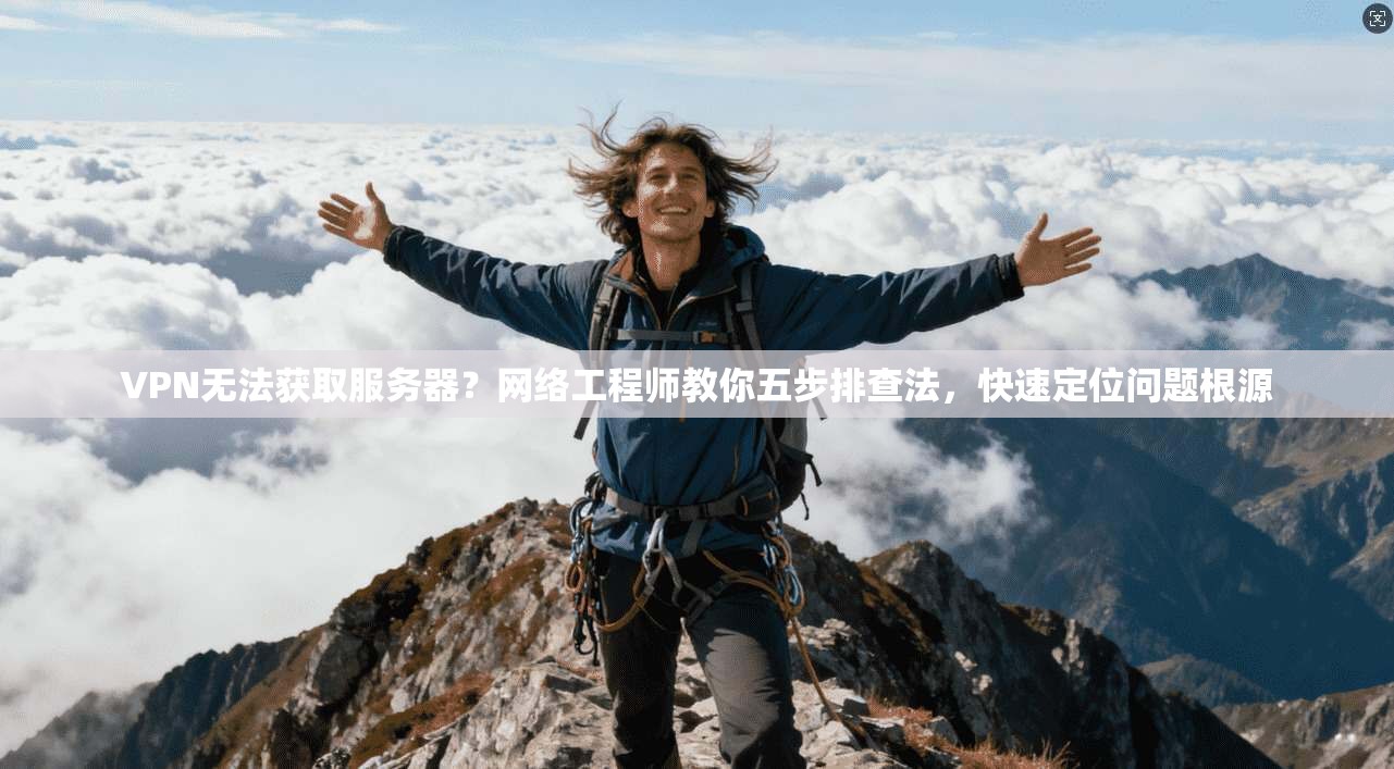VPN无法获取服务器?网络工程师教你五步排查法,快速定位问题根源 VPN无法获取服务器?网络工程师教你五步排查法,快速定位问题根源