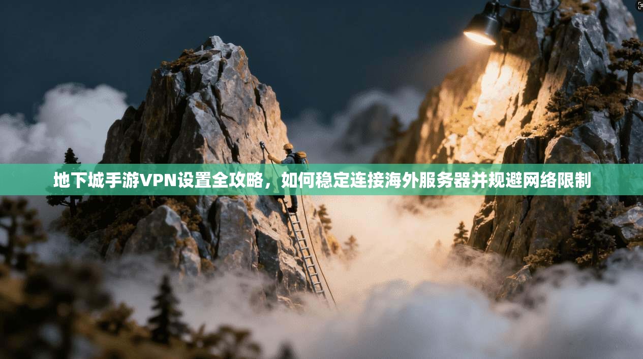地下城手游VPN设置全攻略,如何稳定连接海外服务器并规避网络限制 地下城手游VPN设置全攻略,如何稳定连接海外服务器并规避网络限制