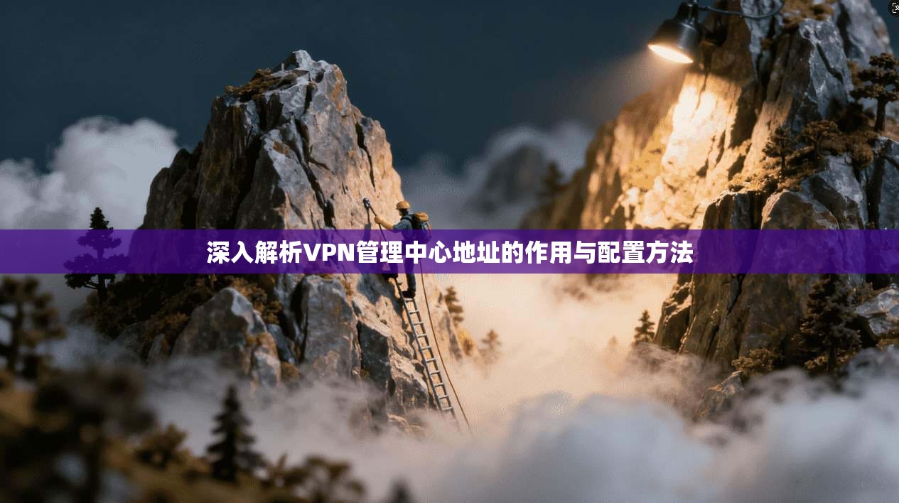 深入解析VPN管理中心地址的作用与配置方法