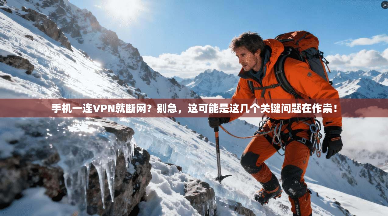 手机一连VPN就断网？别急，这可能是这几个关键问题在作祟！