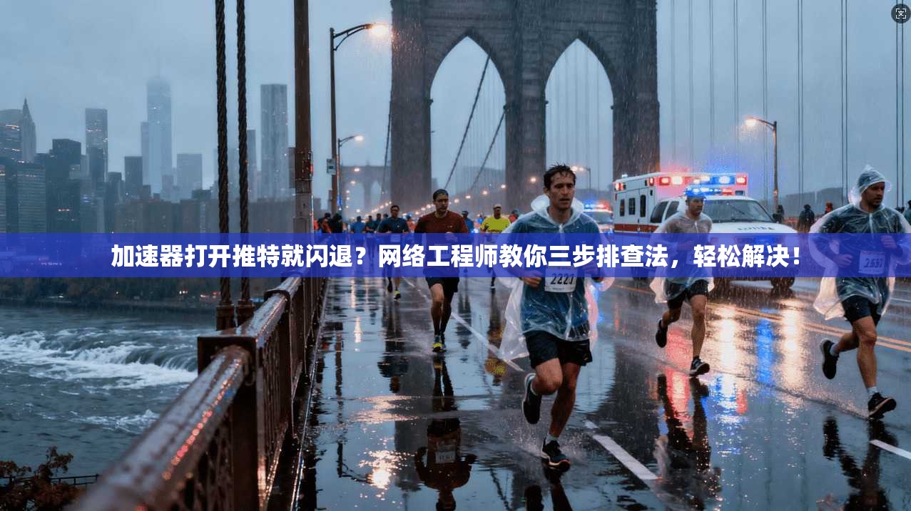 加速器打开推特就闪退?网络工程师教你三步排查法,轻松解决! 加速器打开推特就闪退?网络工程师教你三步排查法,轻松解决!